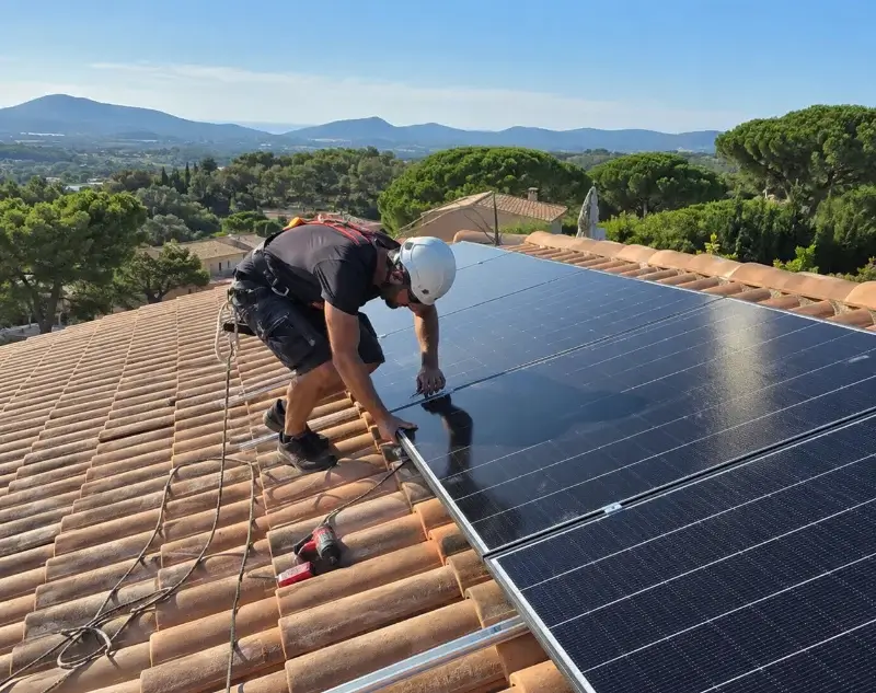 Installateur panneaux solaires Aillas — pose photovoltaïque sur toiture