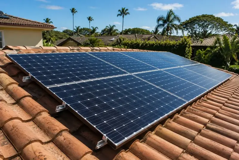 Installation de panneaux solaires à Aillas